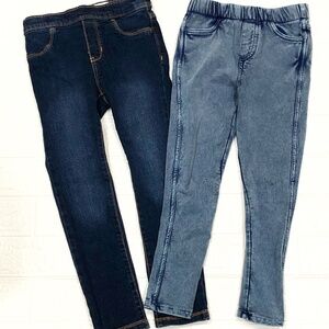 LOT of 2 Jeans Toddler Jean Skinny Leggings Jeggings 5 5T